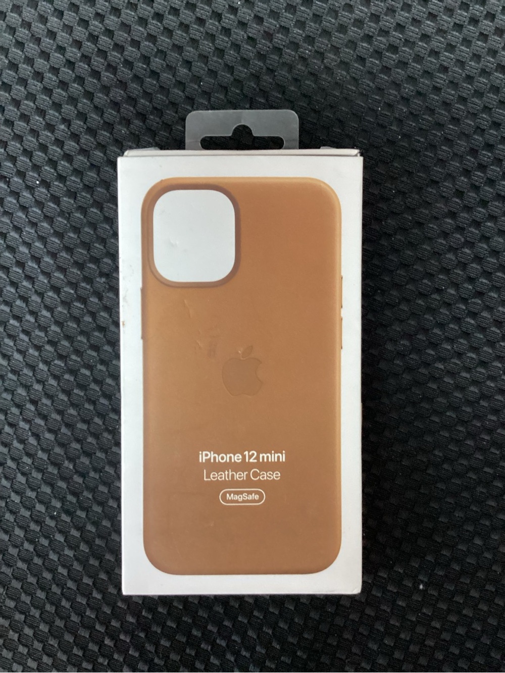 Apple iPhone 12 mini Leather Case in Saddle Brown